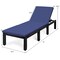 Costway 2PCS Patio Rattan Lounge Chair Chaise Recliner Adjust with Cover